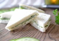 Gurkensandwiches