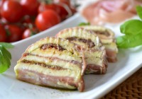 Mozzarella-Schinkenterrine