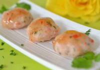 Garnelenbällchen mit süßsaurer Chilisauce