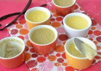 Mini-Flan mit Vanille- bzw. Kaffeegeschmack