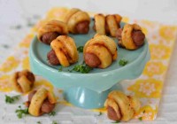 Mini-Würstchen im Schlafrock