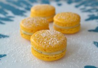 Macarons mit Limetten-Minz-Füllung