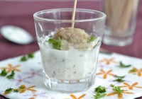 Königsberger Klöpschen mit Kaperndip