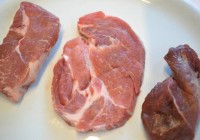 Verschiedene Sorten Fleisch
