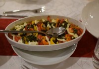Feta und Gemüse mit Chimichurri