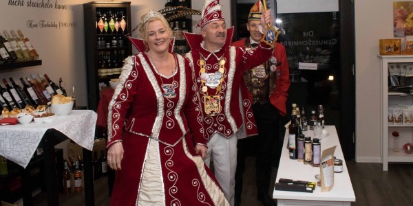 Karnevals-Prinz in der GenussSchmiede