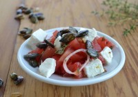 Wassermelonensalat mit Schafskäse 15