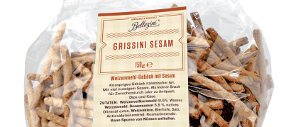 Mini-Grissini mit Sesam